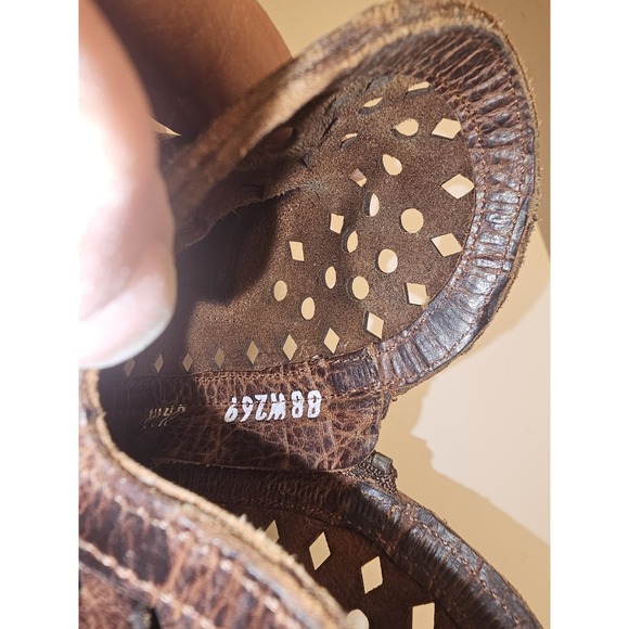 Shyanne Women's Brown Leather Western Style Boots 8.5 M - Picture 12 of 15